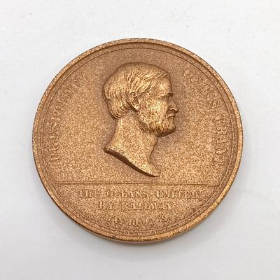 LOT 24: Set of 8 Metal Medallions- John Muir, Public Schools of Buffalo NY, Hugo Eckener & More