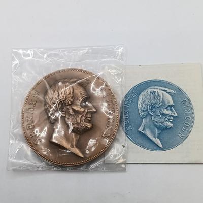LOT 26: George Washington Bicentennial Medal, Martha Washington Annual Assay Commission, Abraham Lincoln & John and Abigail Adams...