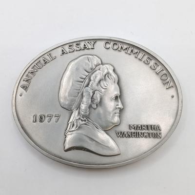 LOT 26: George Washington Bicentennial Medal, Martha Washington Annual Assay Commission, Abraham Lincoln & John and Abigail Adams...