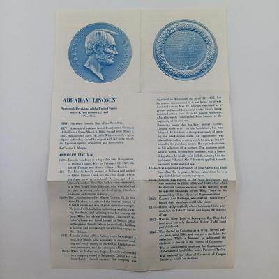 LOT 26: George Washington Bicentennial Medal, Martha Washington Annual Assay Commission, Abraham Lincoln & John and Abigail Adams...