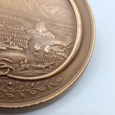 LOT 27: C.C. Wright Engraver Gilbert Stuart, Zachary Taylor & Henry Clay Medallions