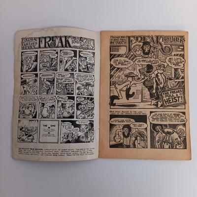 LOT 109: The Fabulous Furry Freak Bros. 1971 Rip Off Press #1, Man From UNCLE Paperbacks, Shorthand Books & More