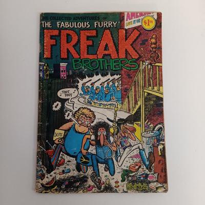 LOT 109: The Fabulous Furry Freak Bros. 1971 Rip Off Press #1, Man From UNCLE Paperbacks, Shorthand Books & More