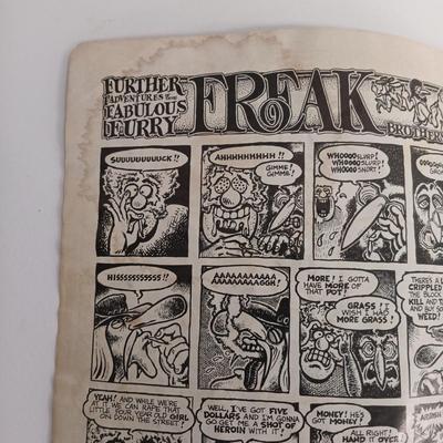 LOT 109: The Fabulous Furry Freak Bros. 1971 Rip Off Press #1, Man From UNCLE Paperbacks, Shorthand Books & More