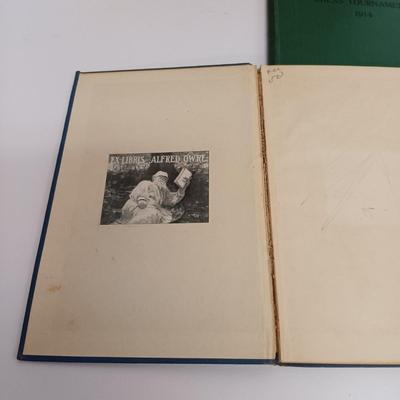 LOT 110: Vintage/Antique Chess and Checkers Books