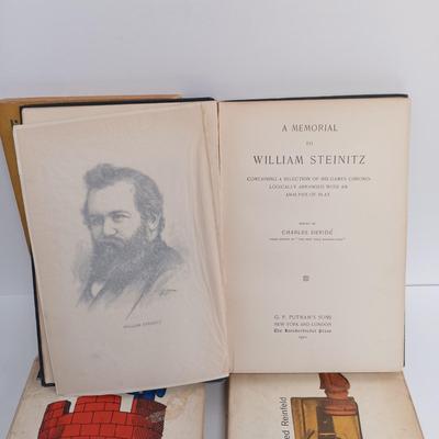 LOT 110: Vintage/Antique Chess and Checkers Books