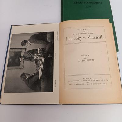 LOT 110: Vintage/Antique Chess and Checkers Books