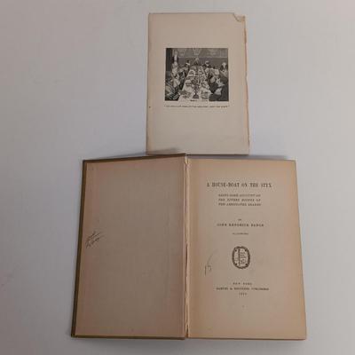 LOT 111: Vintage Sci-Fi Paperbacks, A House-Boat on the River Styx 1895 & The World of William Clissold 1926 Volumes I and II