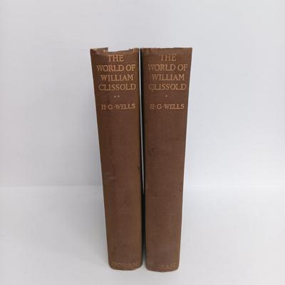 LOT 111: Vintage Sci-Fi Paperbacks, A House-Boat on the River Styx 1895 & The World of William Clissold 1926 Volumes I and II