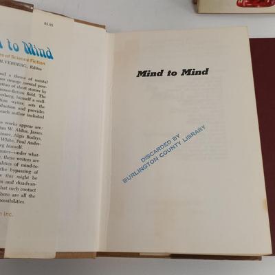 LOT 112: Vintage Sci-Fi Hardback Books- Greener Than You Think 1947 First Edition, Mr. Adam 1946 & More