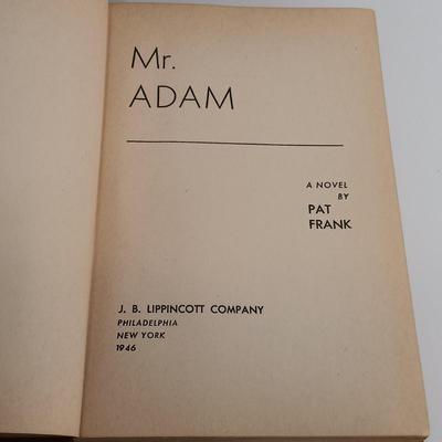 LOT 112: Vintage Sci-Fi Hardback Books- Greener Than You Think 1947 First Edition, Mr. Adam 1946 & More