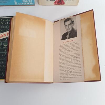 LOT 112: Vintage Sci-Fi Hardback Books- Greener Than You Think 1947 First Edition, Mr. Adam 1946 & More