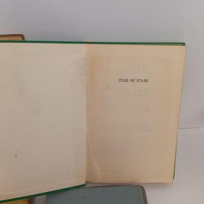 LOT 112: Vintage Sci-Fi Hardback Books- Greener Than You Think 1947 First Edition, Mr. Adam 1946 & More