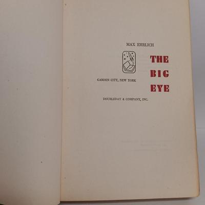 LOT 112: Vintage Sci-Fi Hardback Books- Greener Than You Think 1947 First Edition, Mr. Adam 1946 & More