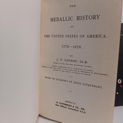 LOT 113: Vintage Numismatic/ Medal Collecting Books