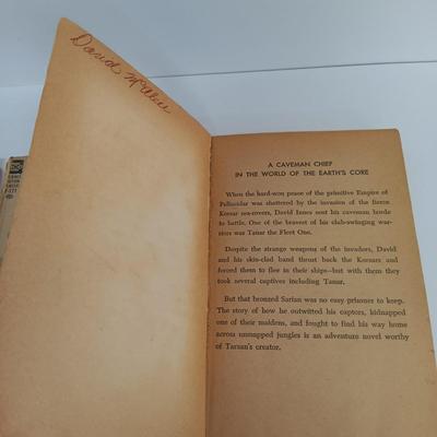 LOT 114: Vintage Edgar Rice Burroughs Collection- A Princess of Mars 1970, Carson of Venus 1963 & More