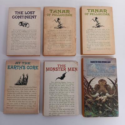 LOT 114: Vintage Edgar Rice Burroughs Collection- A Princess of Mars 1970, Carson of Venus 1963 & More