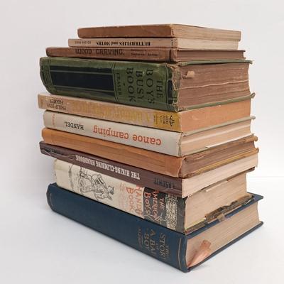 LOT 115: US Navy's Survival on Land and Sea 1944, Aldrich's The Story of a Bad Boy 1927, The American Boys Handy Book 1966...