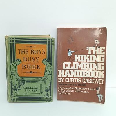 LOT 115: US Navy's Survival on Land and Sea 1944, Aldrich's The Story of a Bad Boy 1927, The American Boys Handy Book 1966...