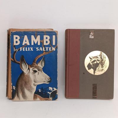 LOT 116: And To Think That I Saw It On Mulberry Street 1937, Bambi 1929, The Blue Book of Dogs 1941 & More