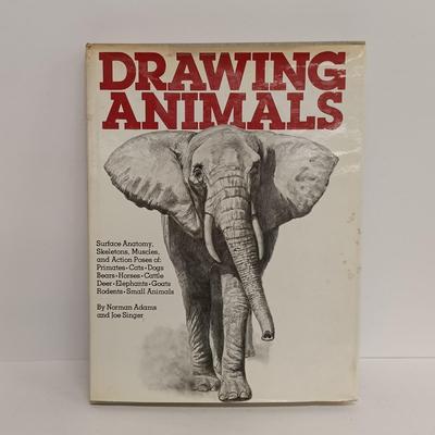 LOT 117: Vintage Sargent Easel-Aide with Blitz How to Draw Cartoons Video Kit and Art Books