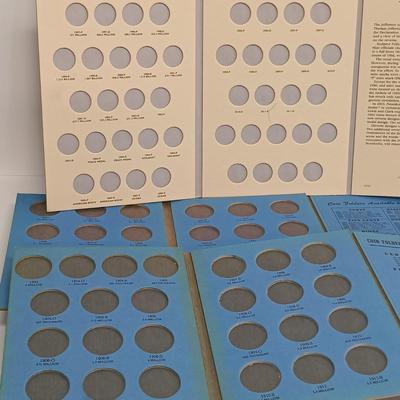 LOT 118: Coin Collecting Accessories- Empty Books, Tubes, Bags & More