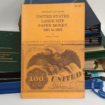 LOT 118: Coin Collecting Accessories- Empty Books, Tubes, Bags & More