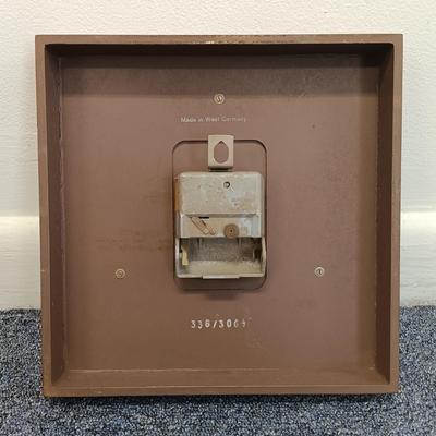 LOT 120: MCM Airguide Weather Station and General Electric German Made Wall Clock