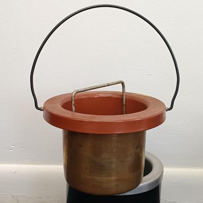 LOT 124: Vintage Hold-Heet 1Qt Glue Pot with Vintage Tools