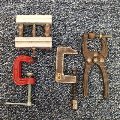 LOT 124: Vintage Hold-Heet 1Qt Glue Pot with Vintage Tools