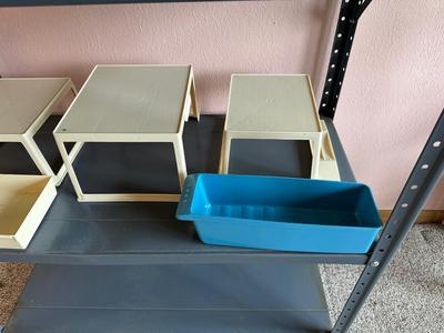 KITCHEN CABINET ORGANIZERS AND STORAGE RACKS