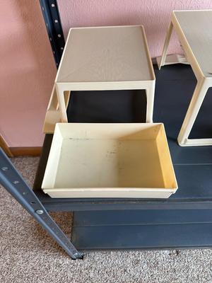 KITCHEN CABINET ORGANIZERS AND STORAGE RACKS