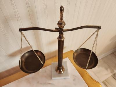Lot #78 Vintage Decorative Scales
