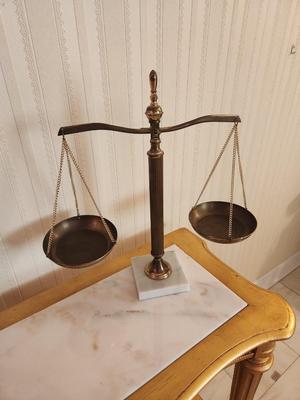 Lot #78 Vintage Decorative Scales