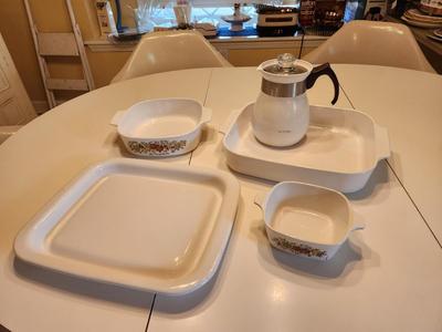 Lot #81 Corningware Lot - 5 pieces