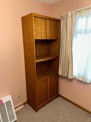 TALL WOODEN CABINET