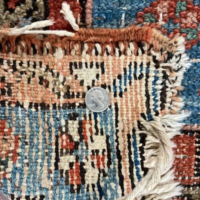 L409 Antique Oriental Rug AS-IS 30" x 48"