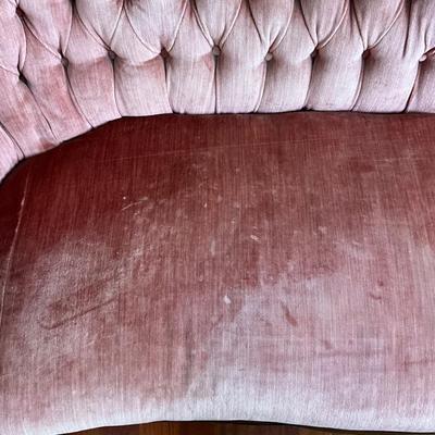 L410 Antique Victorian Sofa and Rocking Chair