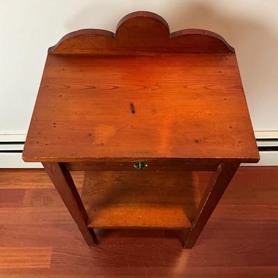 L428 Victorian Pine Single Drawer Stand/Table