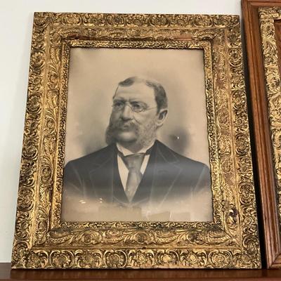 L440 Two Antique Victorian Portraits