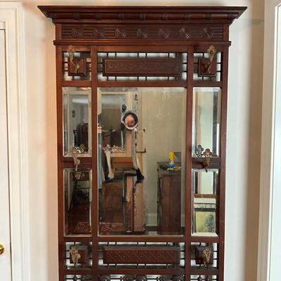L446 Antique Victorian Hall Tree