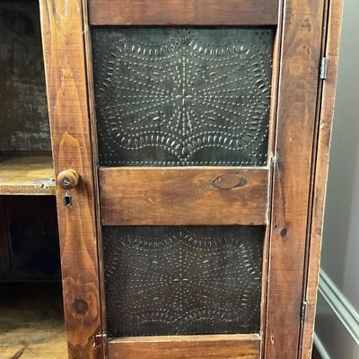 L447 Antique Victorian Pie Safe