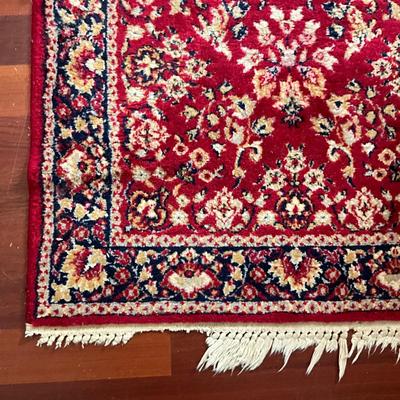 L448 Vintage Royal Shah Oriental Wool Runner 8'2" x 2'9"