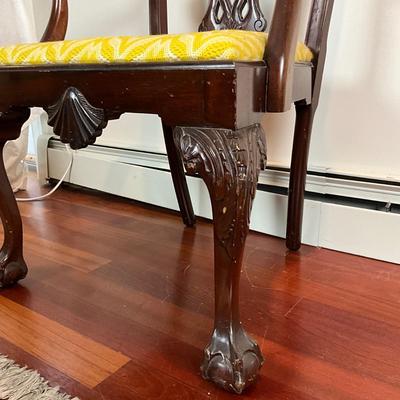 DR455 Antique Chippendale Arm Chair