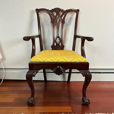 DR455 Antique Chippendale Arm Chair