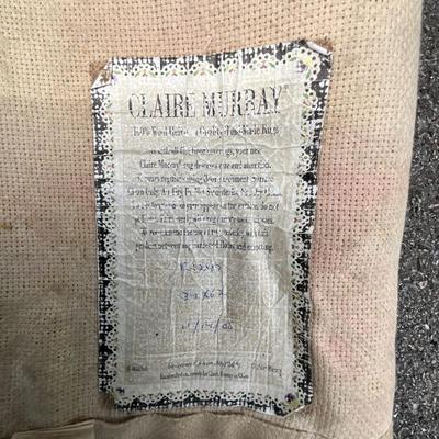 UMB480 Vintage Claire Murray "Birds of Everglades" Hooked Rug
