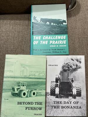 Hiram Drache novels - Signed & Inscribed