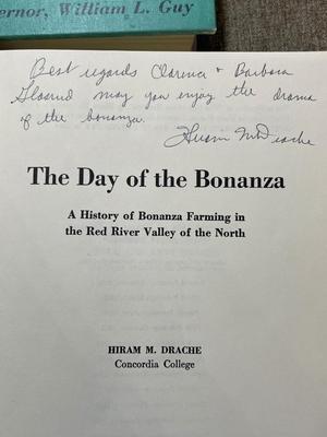 Hiram Drache novels - Signed & Inscribed