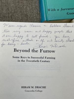 Hiram Drache novels - Signed & Inscribed