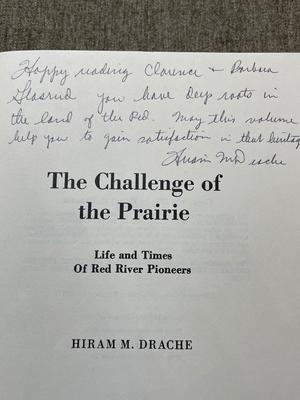 Hiram Drache novels - Signed & Inscribed